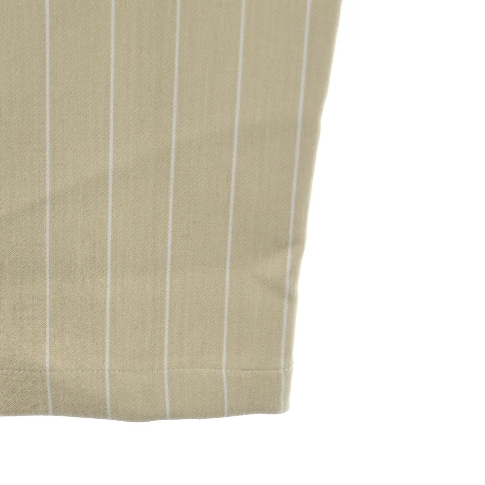 KITH(キス) 21AW ×Wilson Pinstripe Double Knit Pant ×ウィルソン ピンストライプ ダブルニット パンツ アイボリー KHM060077