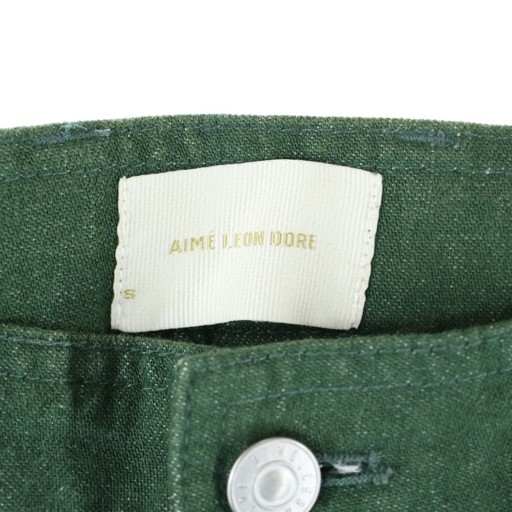 Aime Leon Dore(エメレオンドレ) コットン ベイカーパンツ グリーン