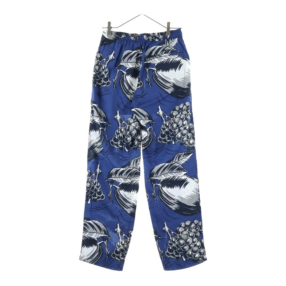 NOMA t.d.(ノーマティーディー) NOMA t.d. ノーマティーディー EASY PANTS ボタニカル柄 ドローストリング イージーパンツ レディース ブルー N31-BPT01