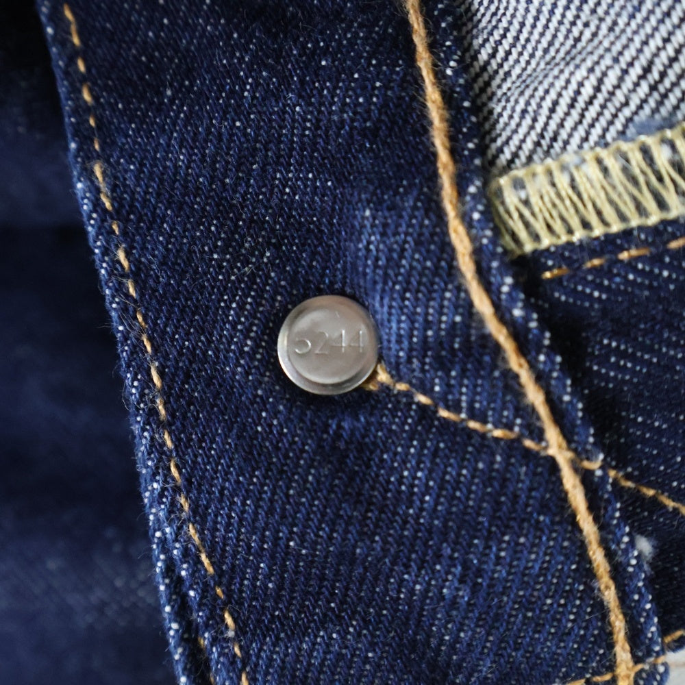 Levi's(リーバイス) PREMIUM 00501-2546 復刻 USA製 ビッグE ボタン裏5244 ボタンフライ デニムパンツ インディゴ