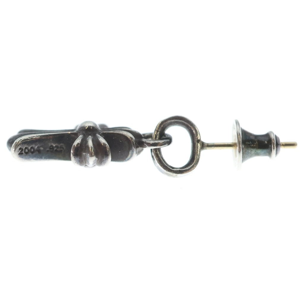CHROME HEARTS(クロムハーツ) BBY F PPRCHN ベイビーファットクロス ドロップピアス シルバー BCA090