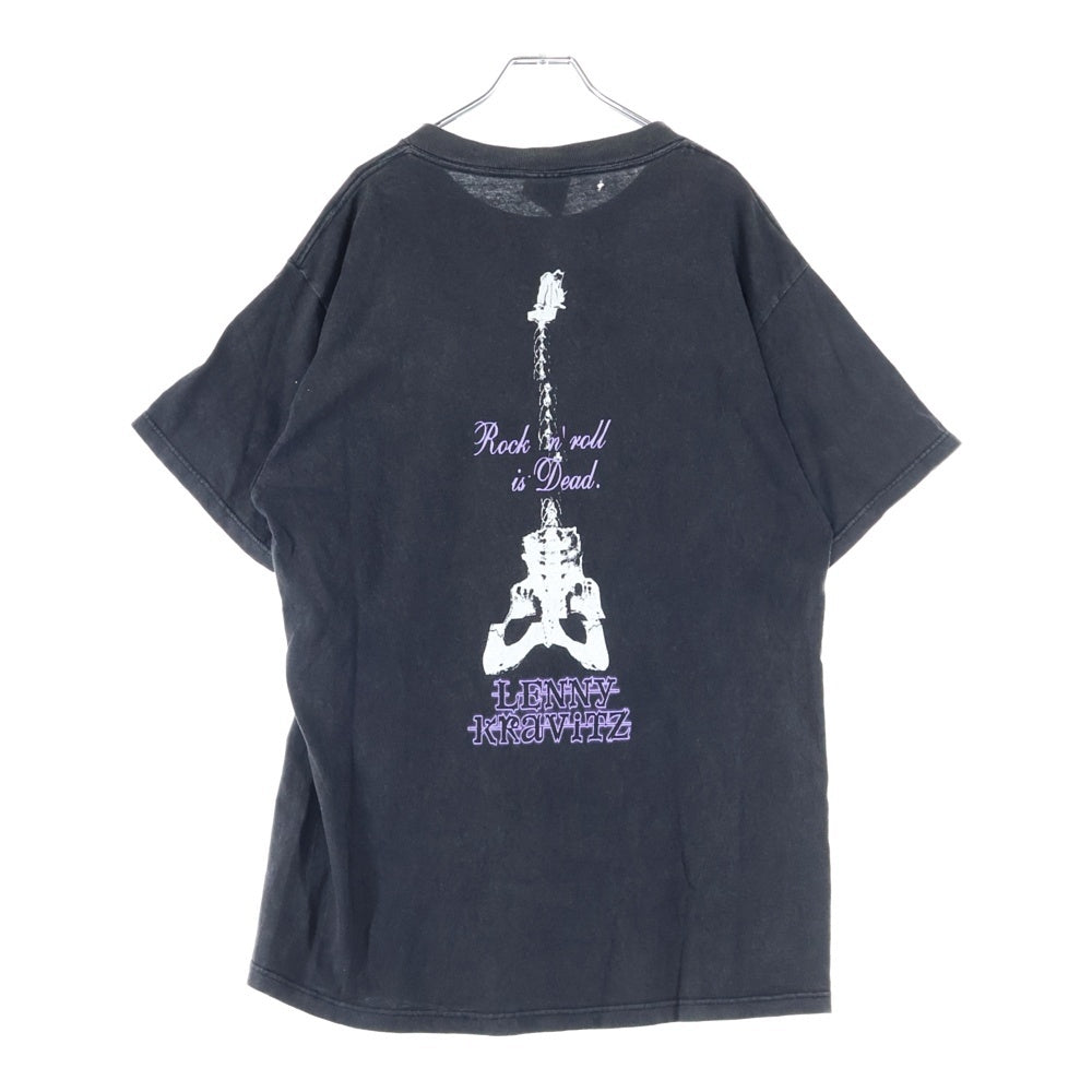 VINTAGE(ヴィンテージ) 90S VINTAGE LENNY KRAVITZ CIRCUS レニークラヴィッツ サーカス プリントTシャツ 半袖カットソー ブラック