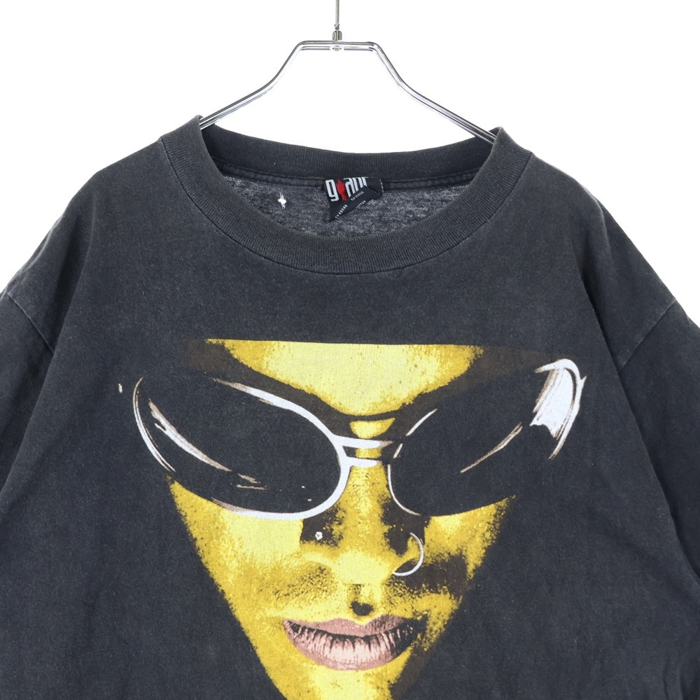 VINTAGE(ヴィンテージ) 90S VINTAGE LENNY KRAVITZ CIRCUS レニークラヴィッツ サーカス プリントTシャツ 半袖カットソー ブラック