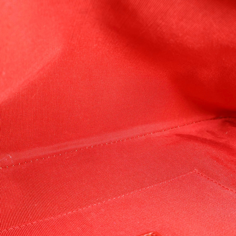 CHRISTIAN LOUBOUTIN(クリスチャンルブタン) スタッズデザイン 2Way チェーンショルダー クラッチバッグ ブラウン 3120238