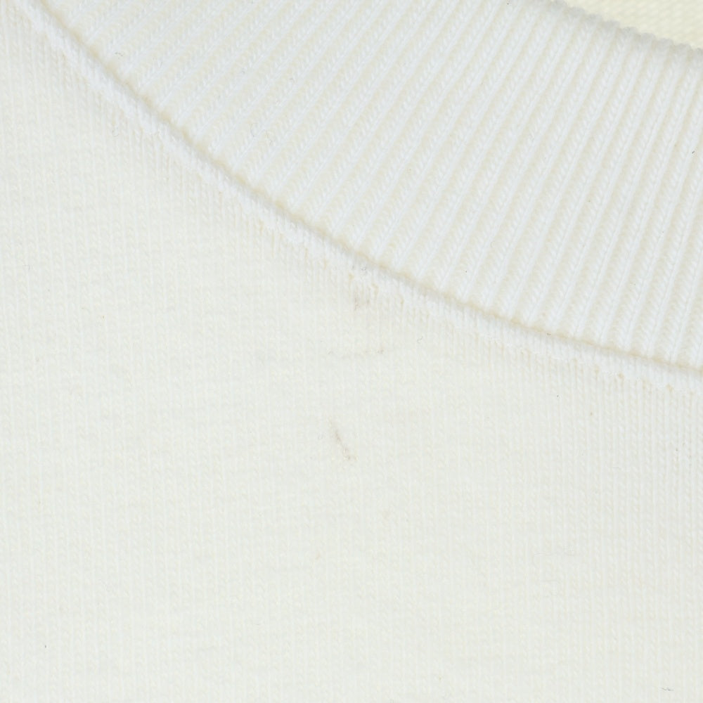 JIL SANDER(ジルサンダー) フロントロゴ クルーネック半袖Tシャツ カットソー ホワイト JSMU707045MU24870821