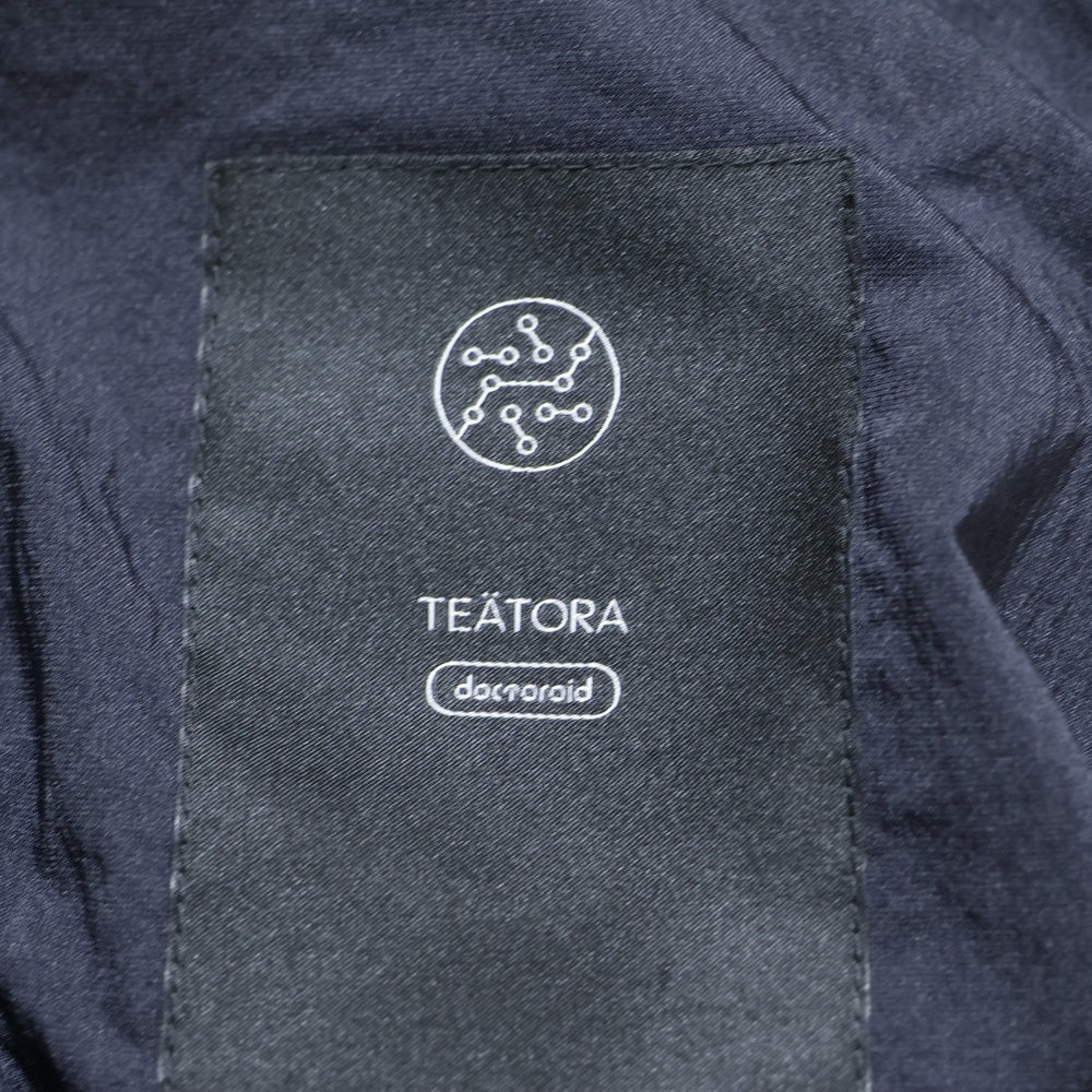 TEATORA(テアトラ) WALLET JKT PLUS DOCTOROID ナイロンポリ 1B ウォレット テーラードジャケット ネイビー TT-204PLUS-DR
