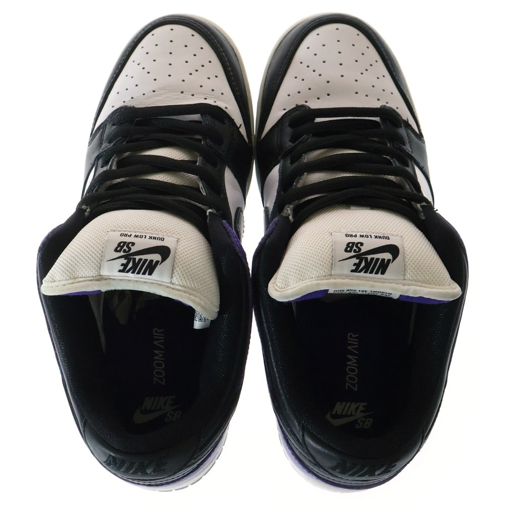 NIKE SB(ナイキエスビー) DUNK LOW PRO COURT PURPLE ダンク プロ コートパープル ローカットスニーカー パープル/ブラック US10/28cm BQ6817-500