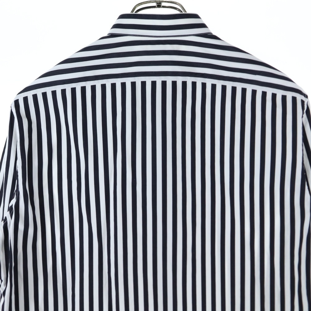 セリーヌ　ストライプシャツ 中古・古着通販】CELINE (セリーヌ) ストライプシャツ ブルー