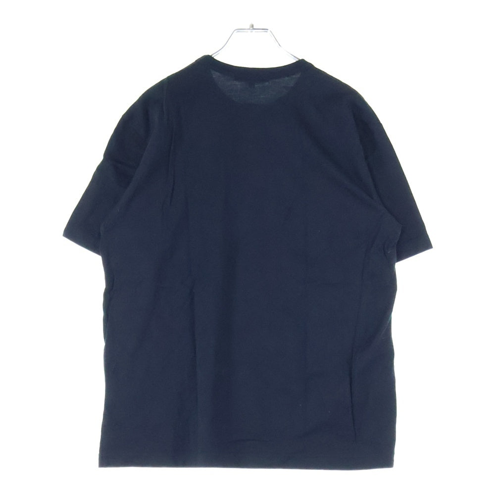 COMME des GARCONS HOMME(コムデギャルソンオム) 25SS AD2024 Cotton Jersey Garment Print T-Shirts コットンジャージー ガーメントプリント 半袖Tシャツ カットソー ブラック HO-T101
