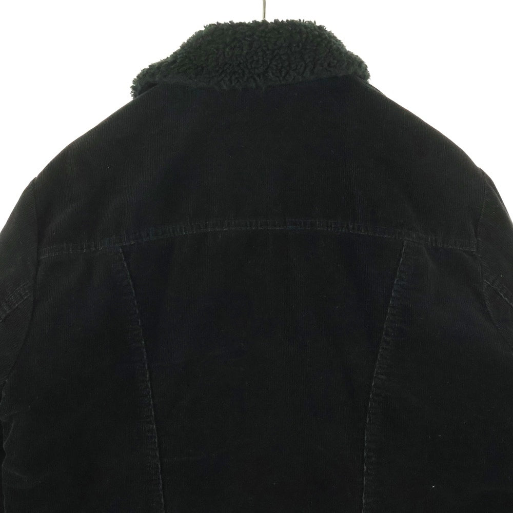 Wrangler(ラングラー) WRANGE COAT コーデュロイ ボア ランチコート ブラック