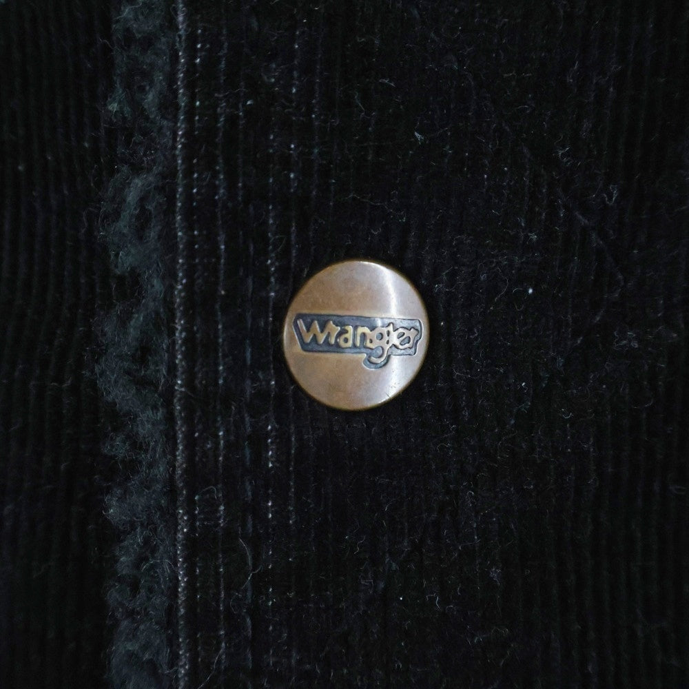 Wrangler(ラングラー) WRANGE COAT コーデュロイ ボア ランチコート ブラック