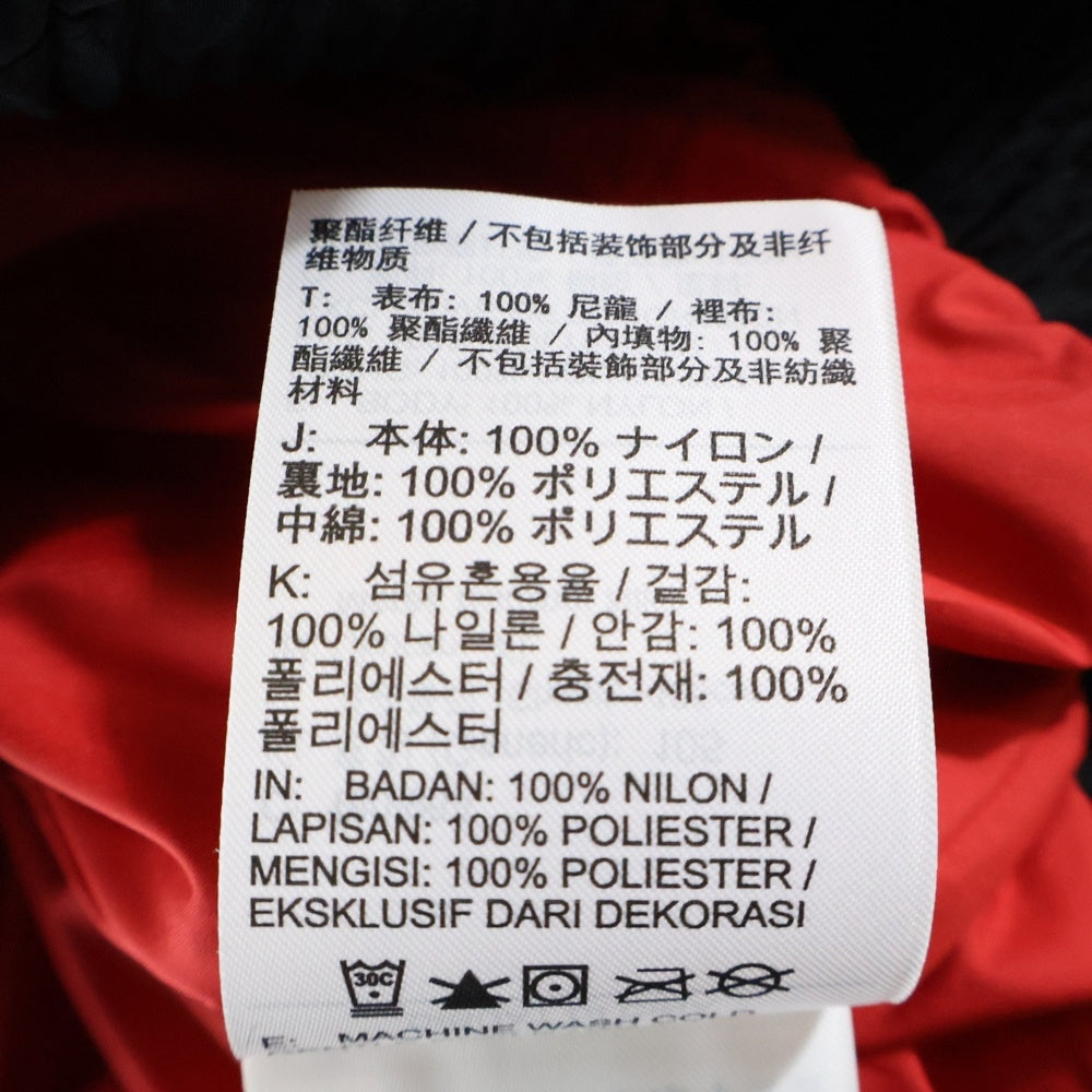 NIKE(ナイキ) JORDAN BRAND AS M J ESS PUFFER JACKET ジョーダン ナイロンジップアップパファージャケット ブラック DQ7349-010