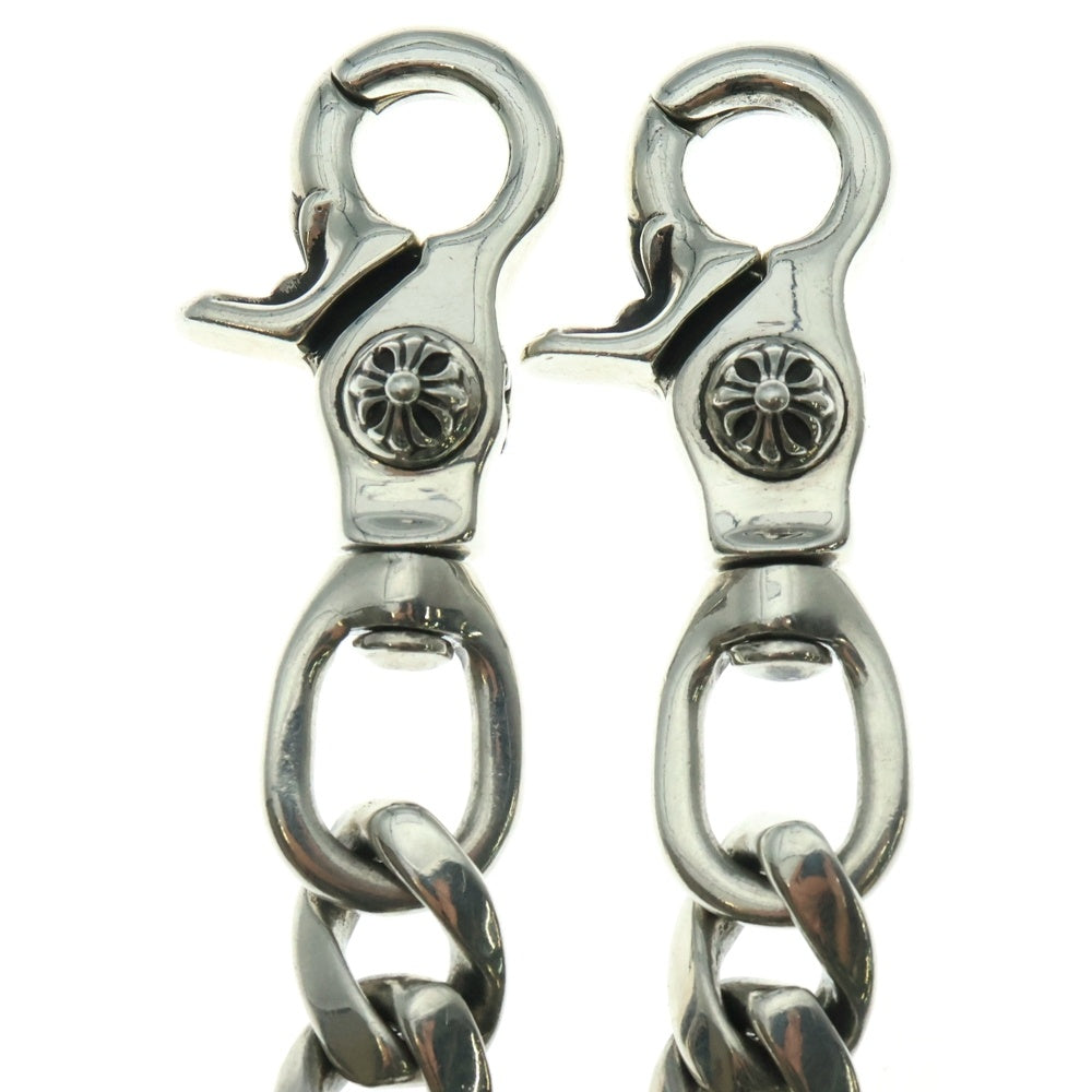 CHROME HEARTS(クロムハーツ) CLASSIC LONG-T/2クリップロングクラシック ウォレットチェーン シルバー BCA066