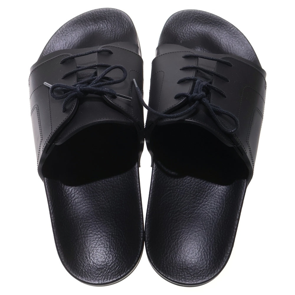 Maison Margiela 22(メゾンマルジェラ) レースアップ スライドサンダル ブラック レディース