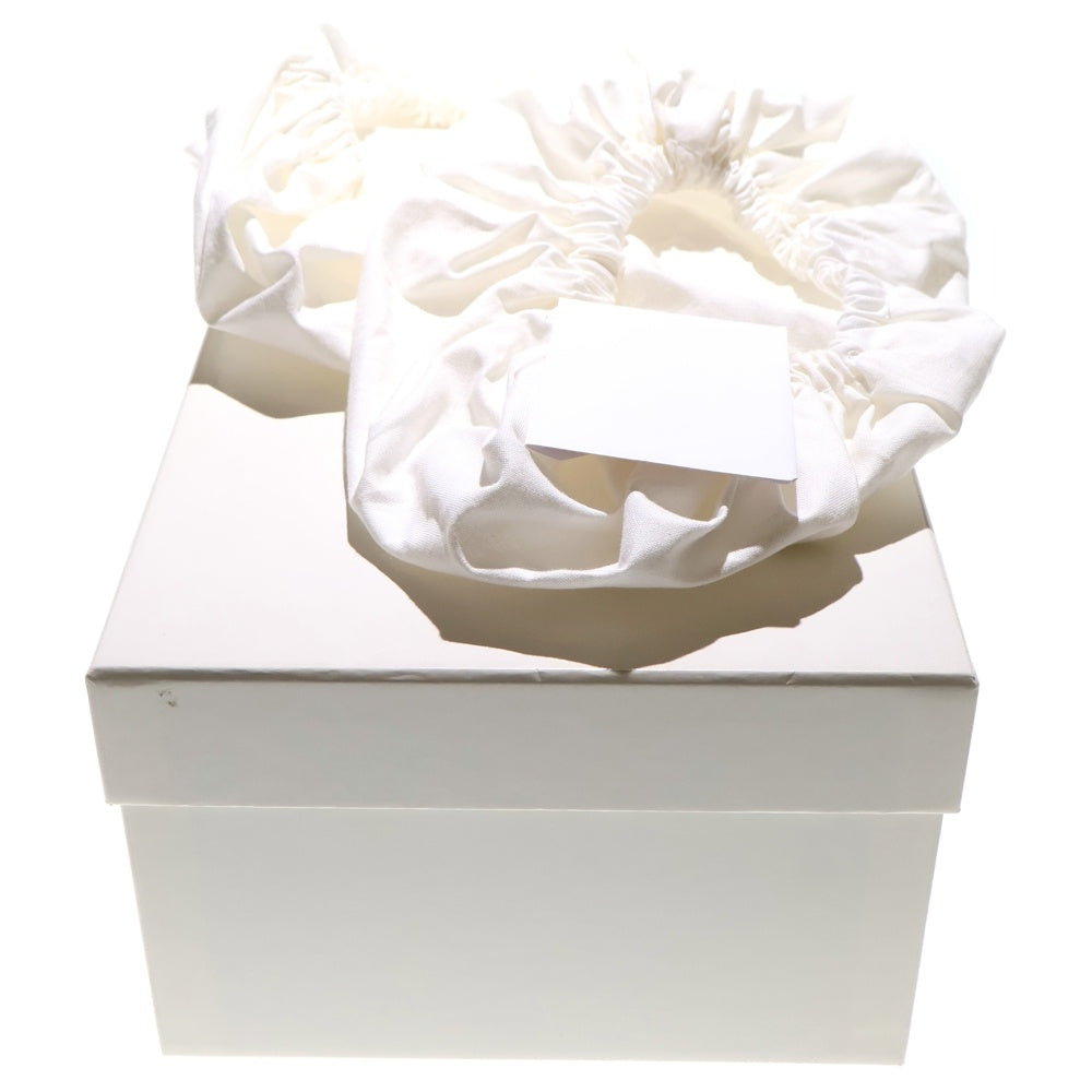 Maison Margiela 22(メゾンマルジェラ) レースアップ スライドサンダル ブラック レディース