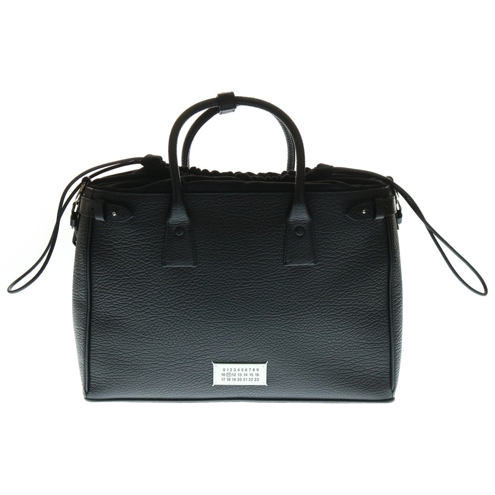 Maison Margiela 11(メゾンマルジェラ11) 5AC 2WAYバッグ トートバッグ ショルダーバッグ レザー ブラック SB1WD0001