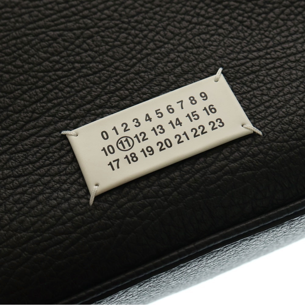 Maison Margiela 11(メゾンマルジェラ11) 5AC 2WAYバッグ トートバッグ ショルダーバッグ レザー ブラック SB1WD0001