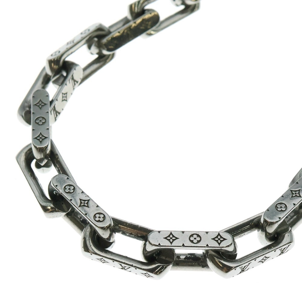 LOUIS VUITTON(ルイヴィトン) コリエ モノグラム ネックレス チェーン シルバー M00307