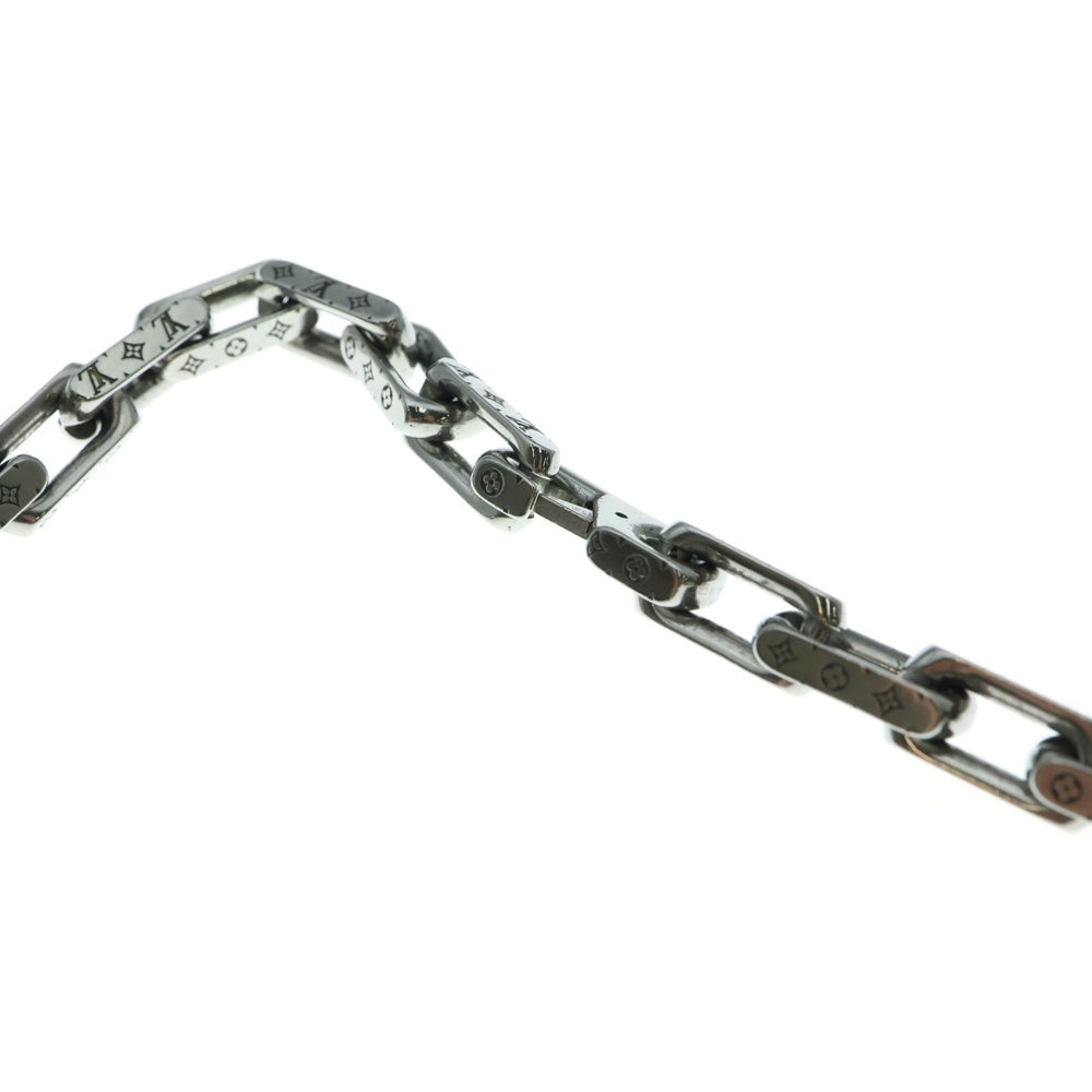 LOUIS VUITTON(ルイヴィトン) コリエ モノグラム ネックレス チェーン シルバー M00307