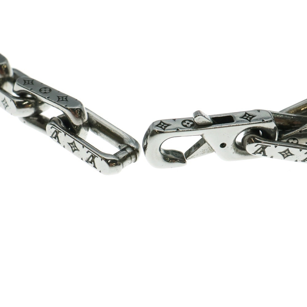 LOUIS VUITTON(ルイヴィトン) コリエ モノグラム ネックレス チェーン シルバー M00307