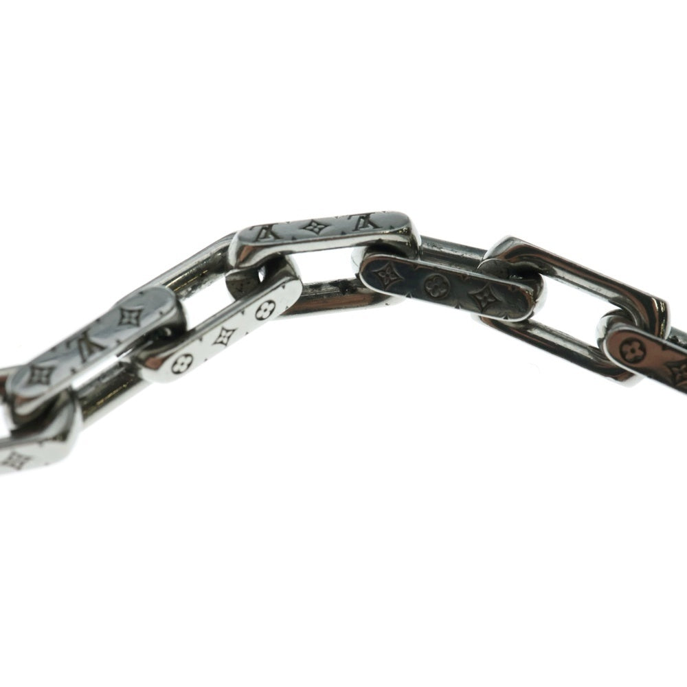 LOUIS VUITTON(ルイヴィトン) コリエ モノグラム ネックレス チェーン シルバー M00307