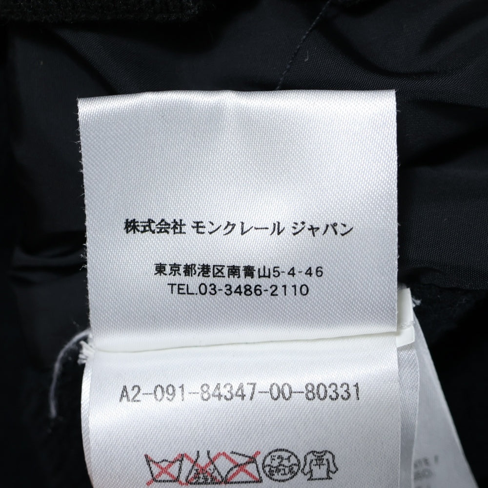 MONCLER(モンクレール) 15AW MAGLIA マグリア フーデッド ジップアップ フーディー パーカー ブラック A20918434700