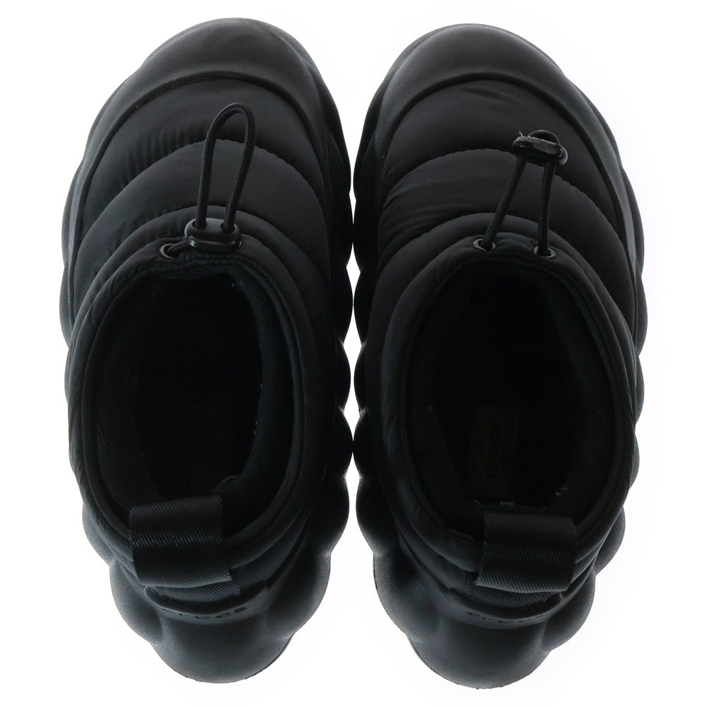 Crocs(クロックス) OVER PUFF SHORTY オーバーパフショーティー 厚底サンダル レディース ブラック