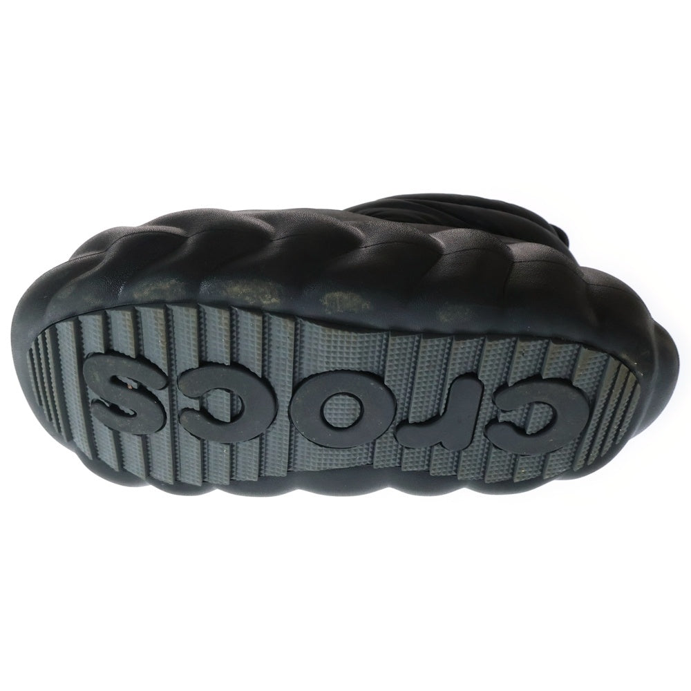 Crocs(クロックス) OVER PUFF SHORTY オーバーパフショーティー 厚底サンダル レディース ブラック
