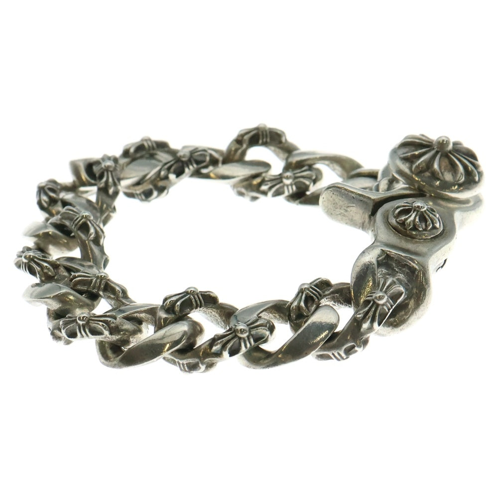 CHROME HEARTS(クロムハーツ) FNCY CHN LNK ファンシーリンククリップブレスレット 14リンク シルバー BCA145
