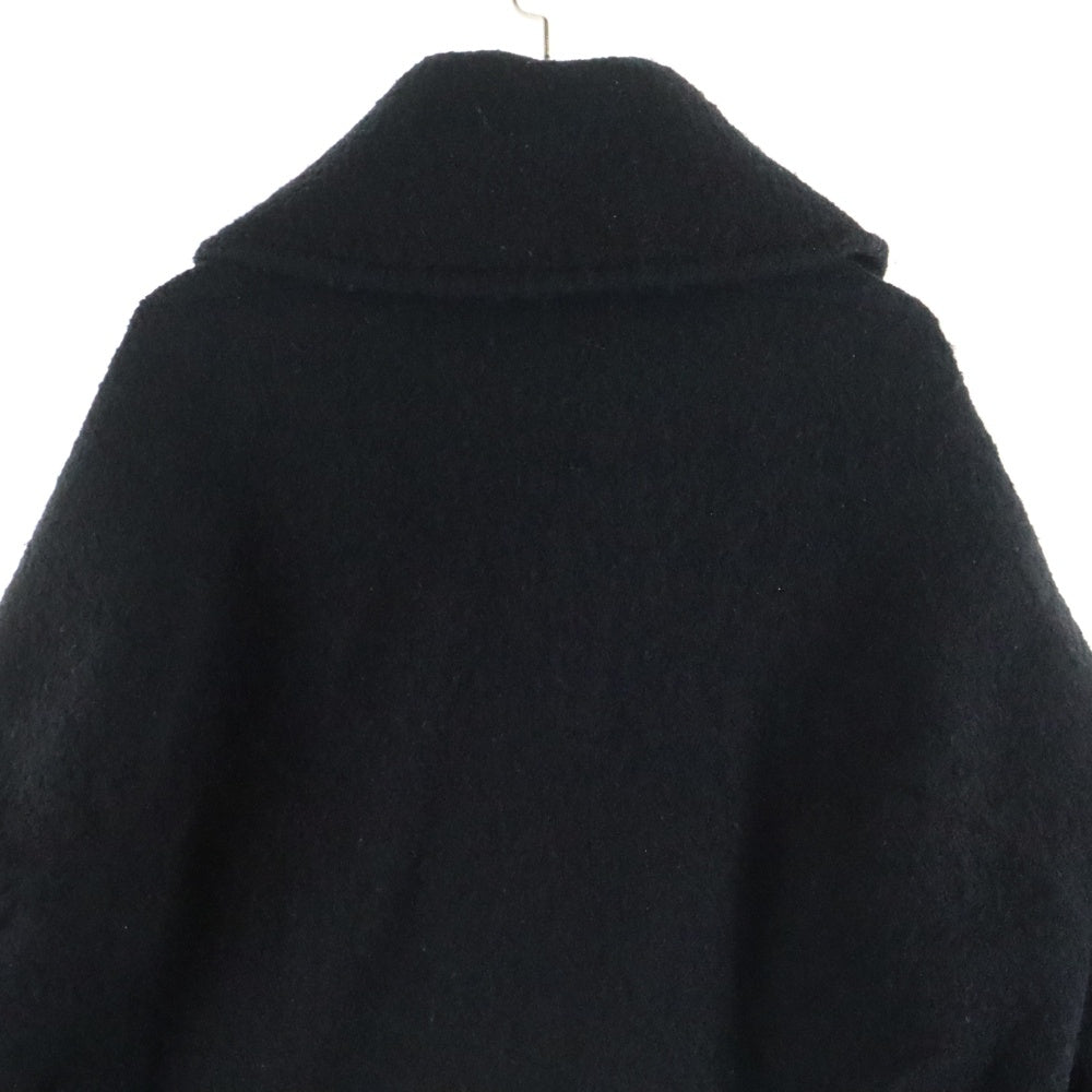 tricot COMME des GARCONS(トリコ コム デ ギャルソン) 06AW ウール混 ショート丈 ボタンジャケット ピーコート ブラック TR-J022 AD2006