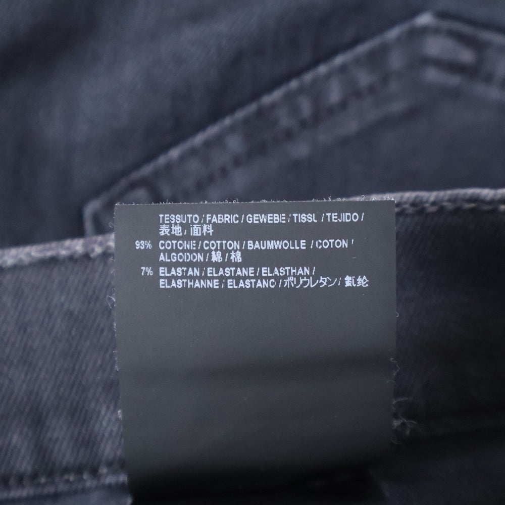 BALENCIAGA(バレンシアガ) テーパード ストレッチスキニーデニムパンツ ブラック 548354 TVE08