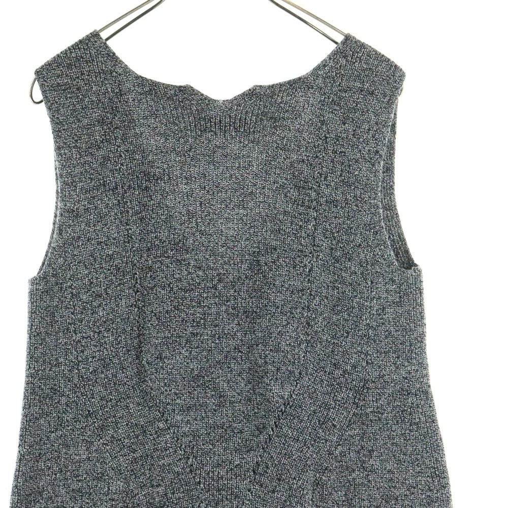 UNDERCOVER(アンダーカバー) 07AW ニットとハイテク期 ノースリーブ ニットワンピース ドレス レディース グレー 7A67-0P5