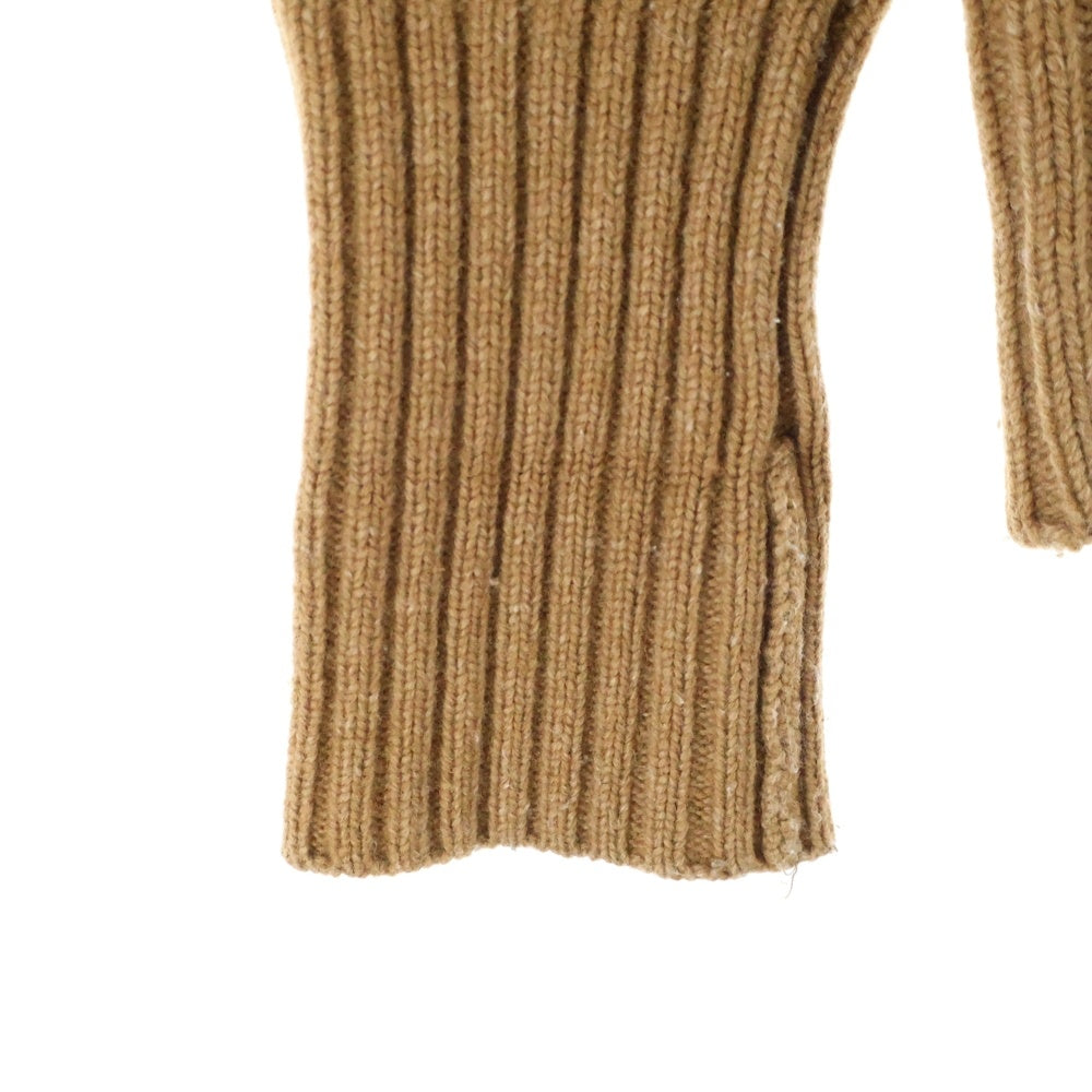 HYKE(ハイク) ポップコーン プルオーバー ウール クルーネックニット