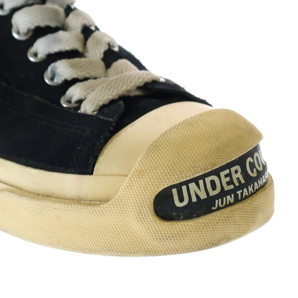 UNDERCOVER(アンダーカバー) 06SS T期 トップロゴ ローカットスニーカー ブラック 6S900