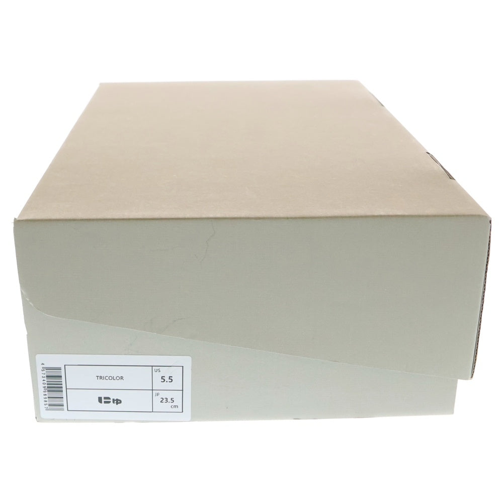 Sangacio(サンガッチョ) にゅ～ず TRICOLOR トリコロール レザーローカットスニーカー レディース ホワイト/ブルー/レッド US5.5/23.5cm