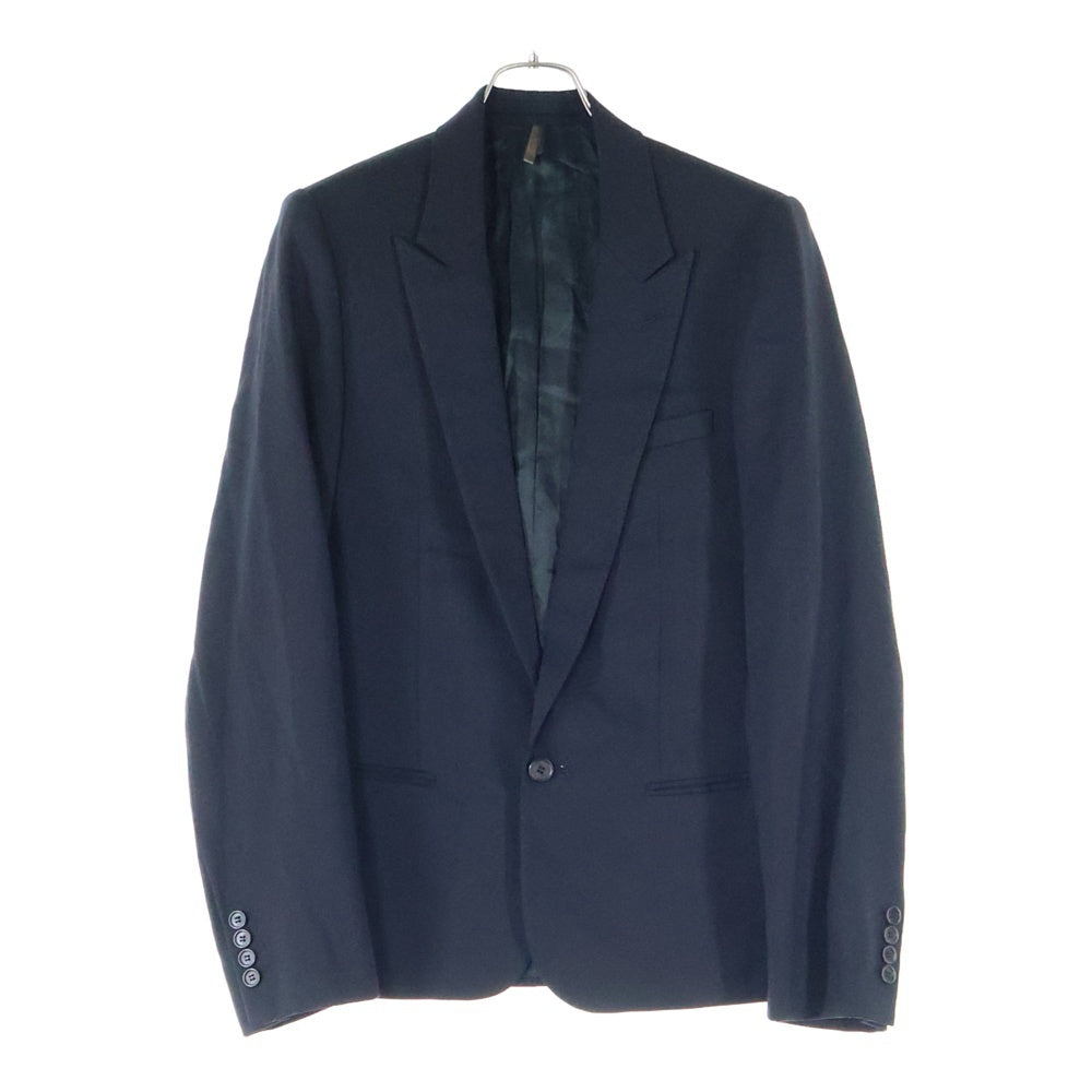 Dior HOMME(ディオールオム) 07AW エディ期 イタリア製 ウール シングル テーラードジャケット ブラック 7H3170080325