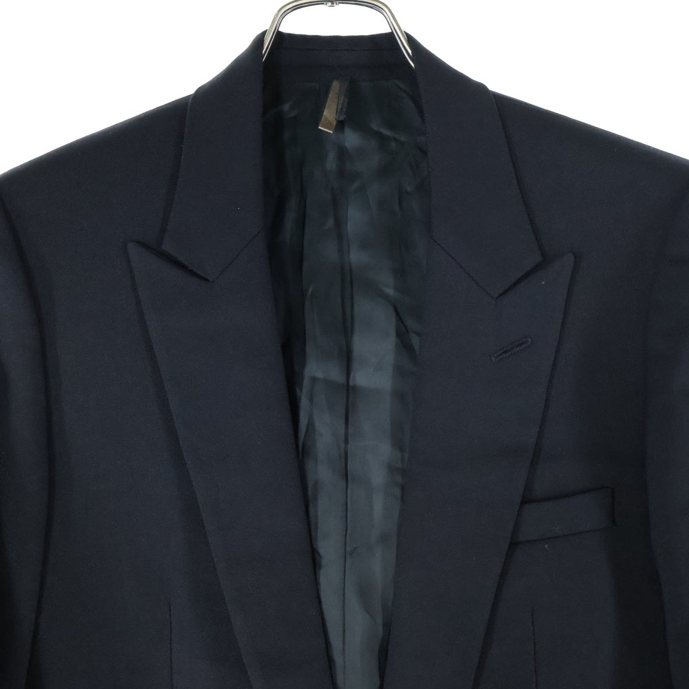 Dior HOMME(ディオールオム) 07AW エディ期 イタリア製 ウール シングル テーラードジャケット ブラック 7H3170080325