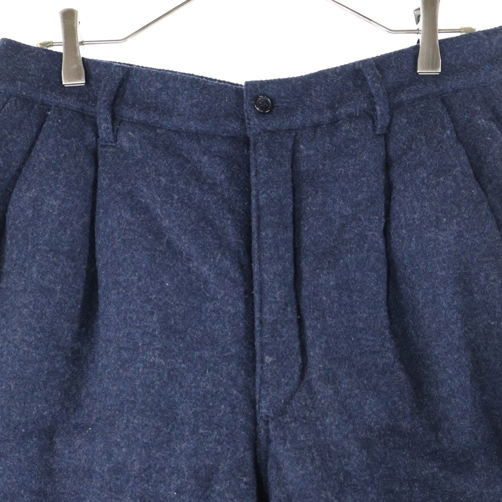 COMME des GARCONS SHIRT(コムデギャルソンシャツ) 中綿 ウールショーツ ハーフパンツ ネイビー FH-P012
