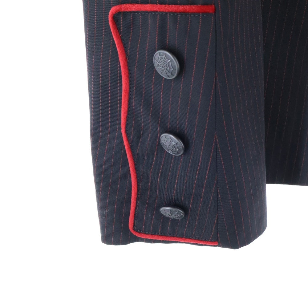 NUMBER(N)INE 05S/S ストライプ チェック ジャケット NUMBER (N)INE - ナンバーナイン 05SS Night Crawler エミリー期