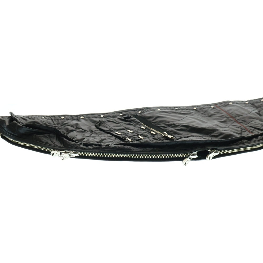 TAKAHIROMIYASHITA The SoloIst.(タカヒロミヤシタザソロイスト) ハンガーカバーデザイン ナイロン ショルダージャケット ブラック sj.0031SS21