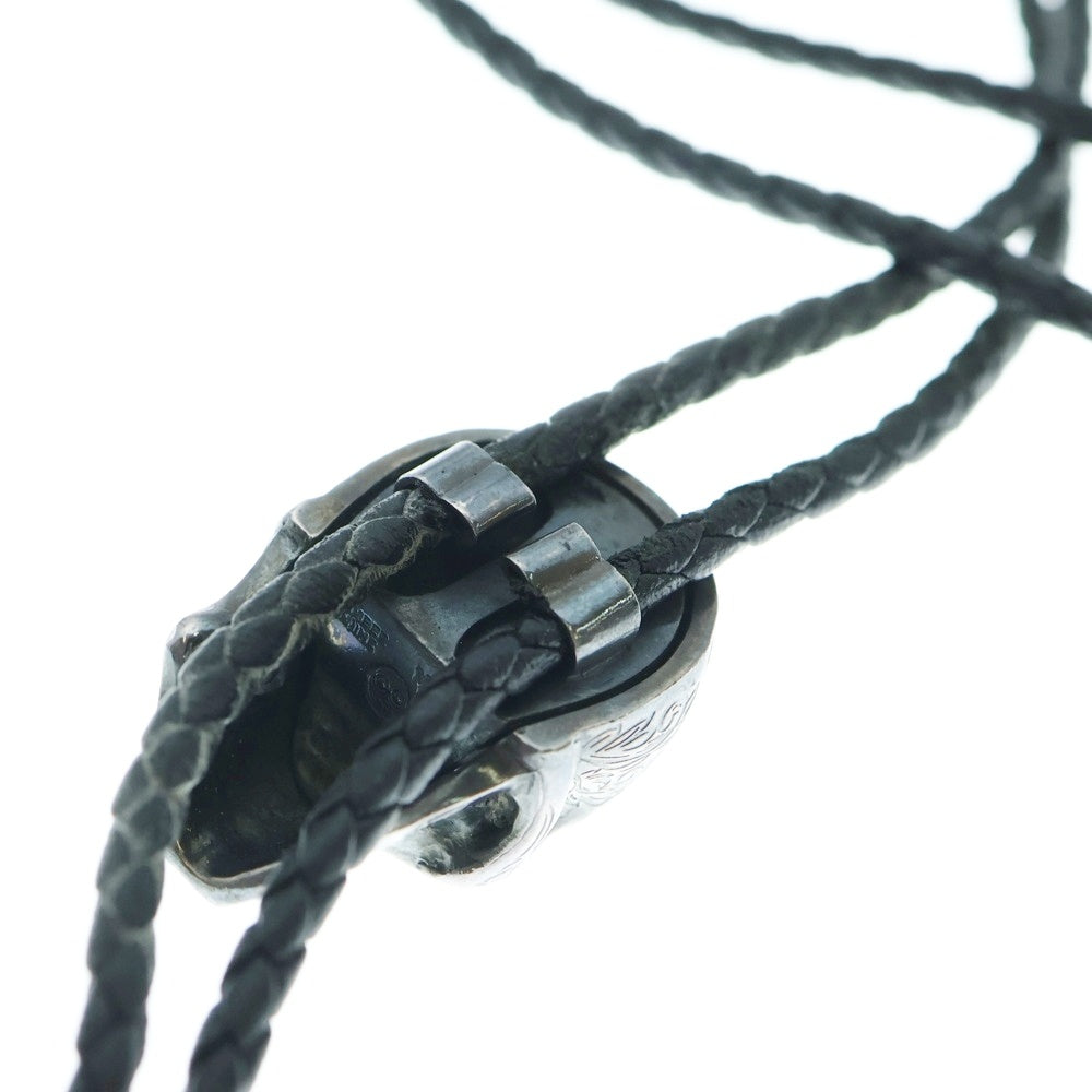 NUMBER (N)INE(ナンバーナイン) ×MAGICAL DESIGN マジカルデザイン スカルモチーフ ループタイ ネックレス ブラック/シルバー NM-F7007