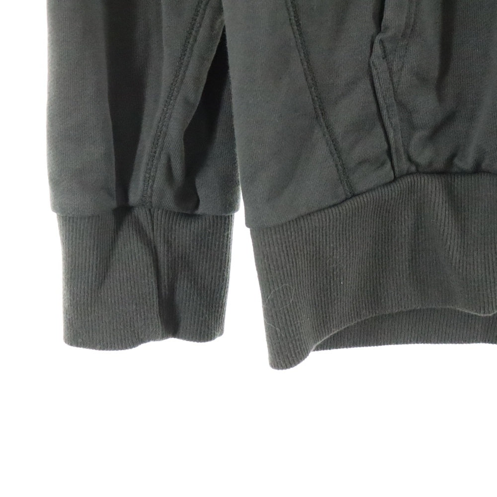 Y-3(ワイスリー) バッグロゴプリント ジップアップ スウェット パーカー グレー CG0535
