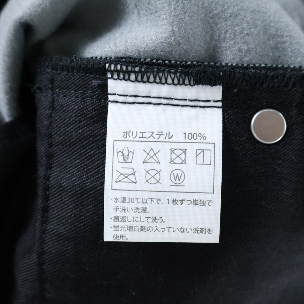COOTIE PRODUCTIONS(クーティー プロダクションズ) 24AW FAUX LEATHER 5 POCKET WIDE EASY SHORTS フェイクレザー 5ポケット ワイド イージー ショーツ ハーフパンツ ブラック