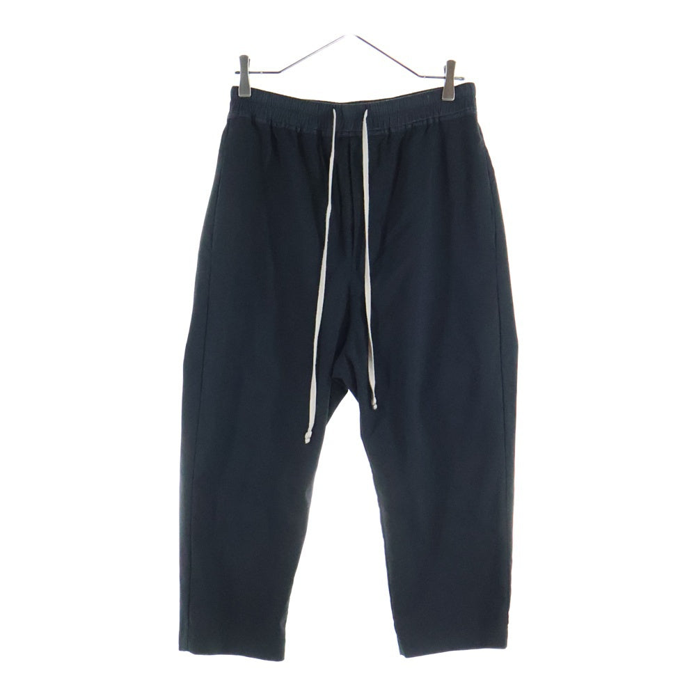 Rick Owens(リックオウエンス) 18SS ドローストリング クロップド サルエルパンツ ブラック RU18S5395-ZL