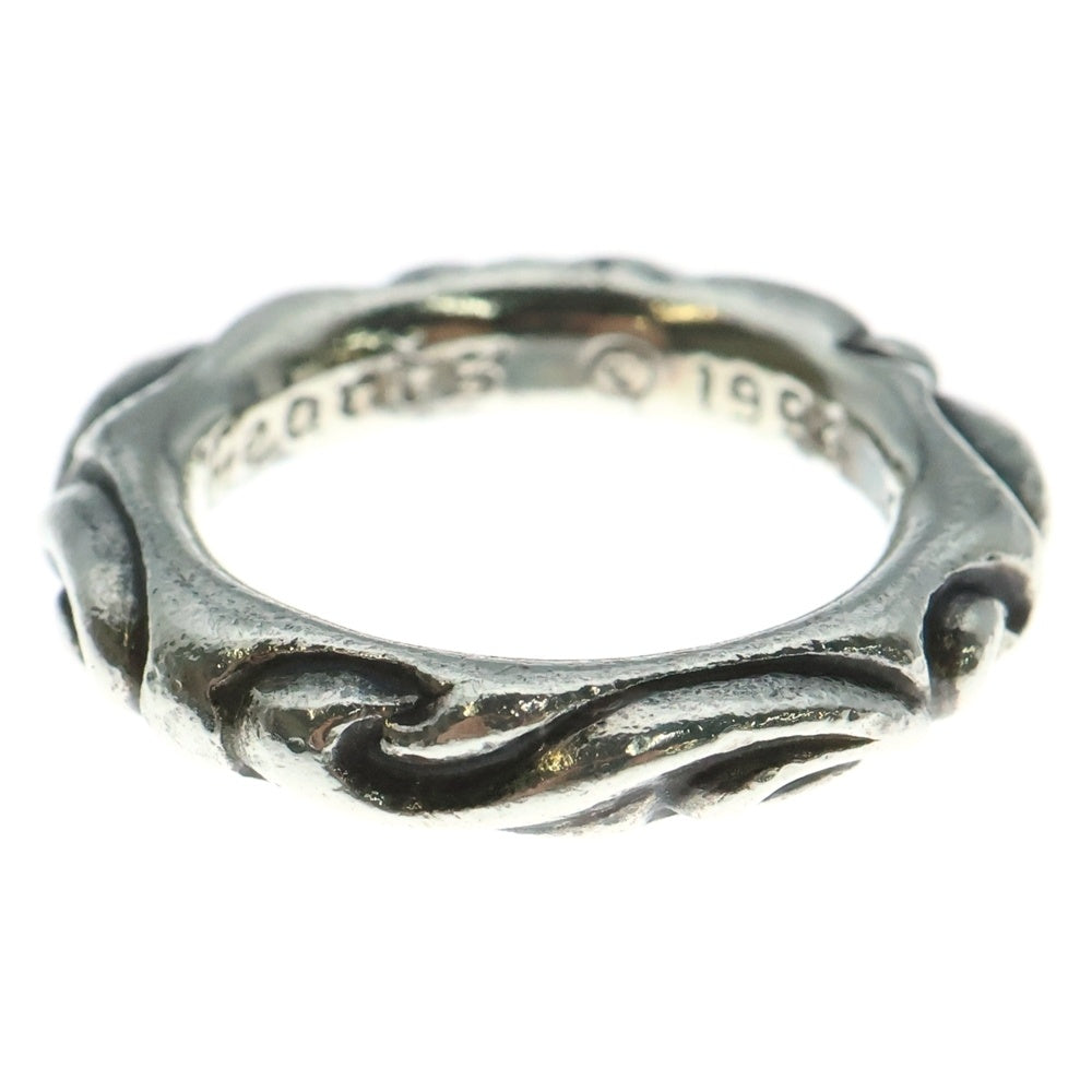 CHROME HEARTS(クロムハーツ) SCRL BAND スクロールバンド リング シルバー BCA351