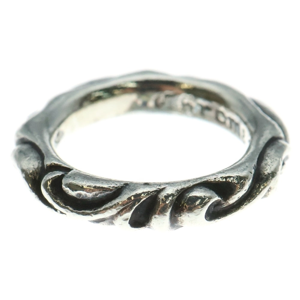 CHROME HEARTS(クロムハーツ) SCRL BAND スクロールバンド リング シルバー BCA351