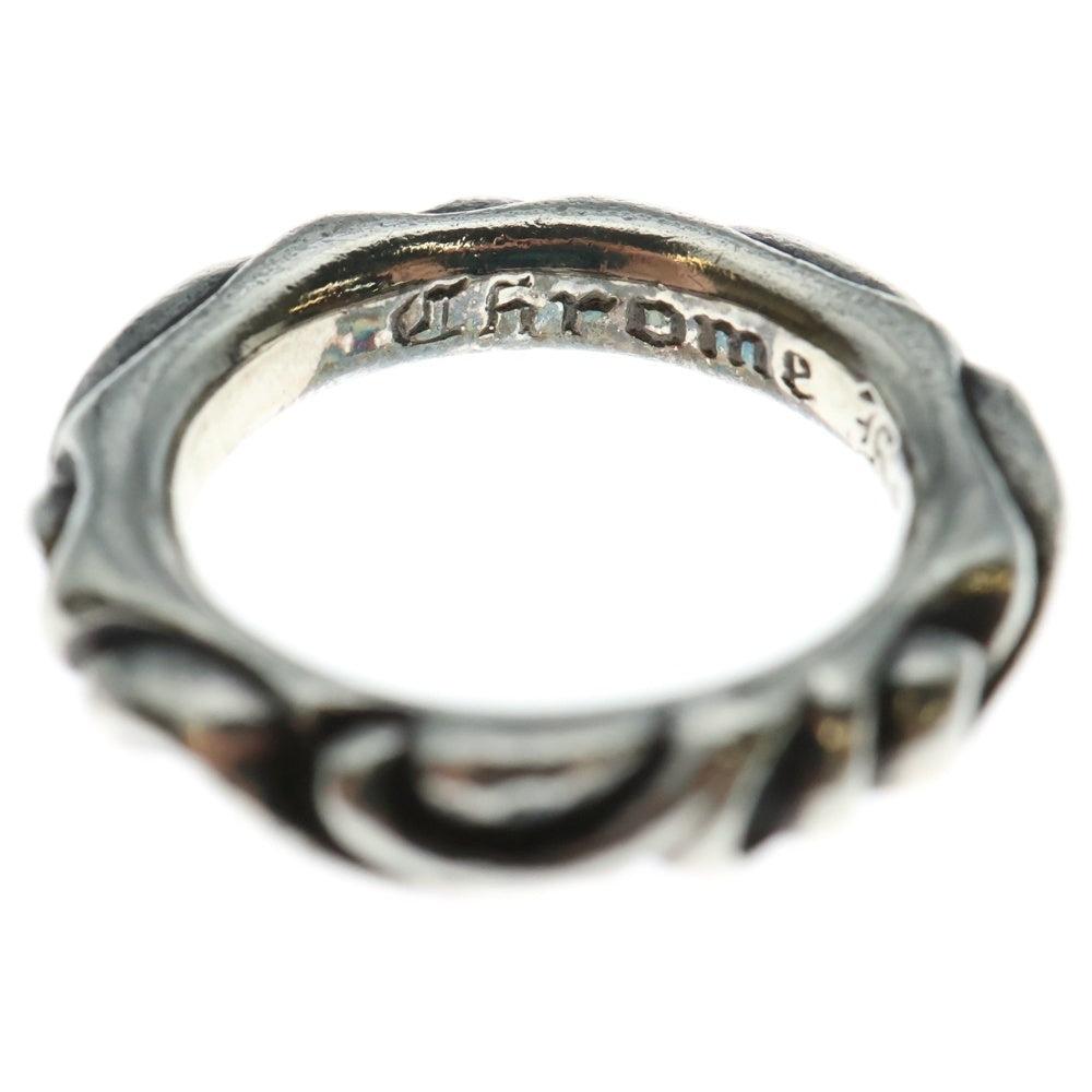 CHROME HEARTS(クロムハーツ) SCRL BAND スクロールバンド リング シルバー BCA351