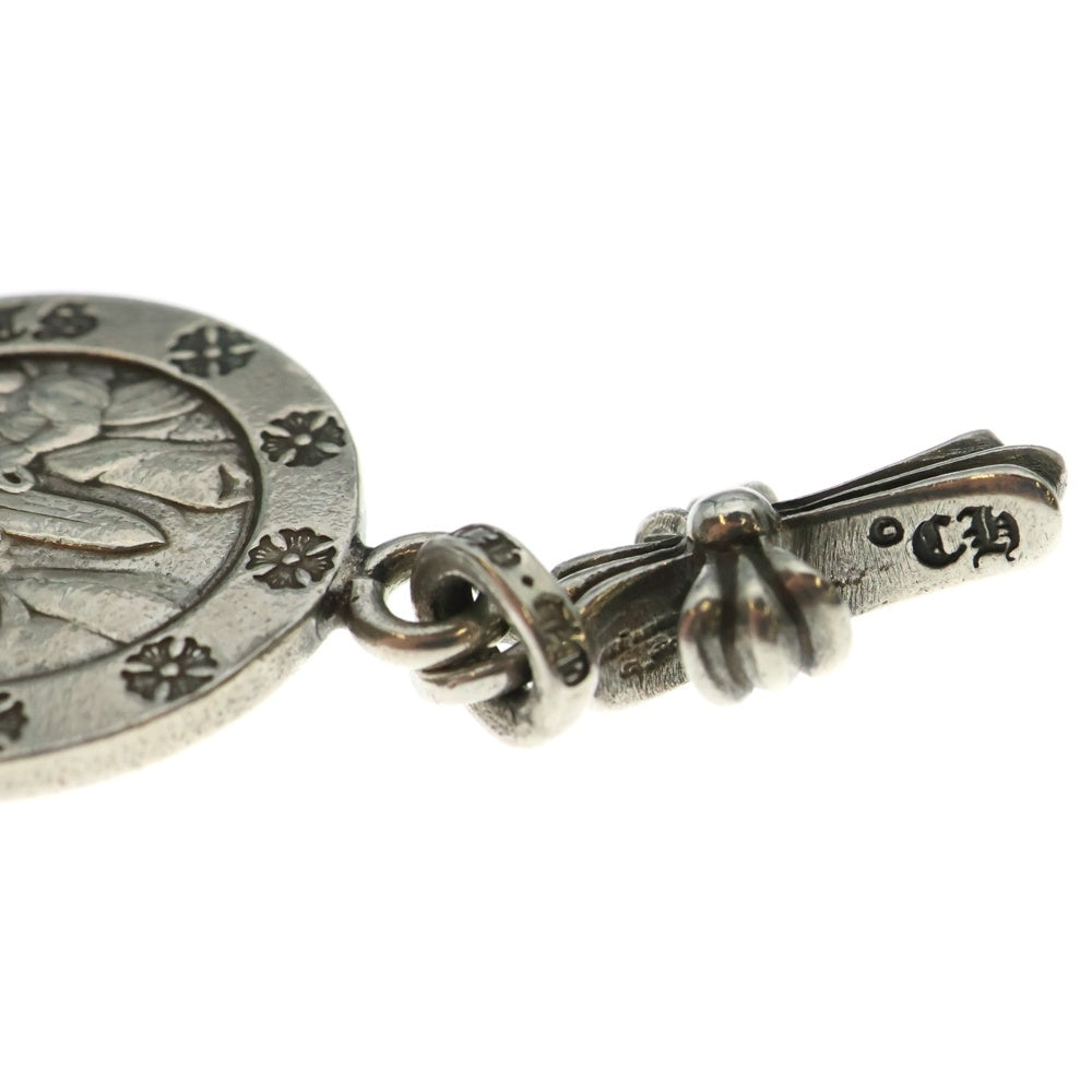 CHROME HEARTS(クロムハーツ) ANGEL MEDAL wCRS BBYFAT エンジェルメダル/ベイビーファットクロス ペンダントトップ シルバー