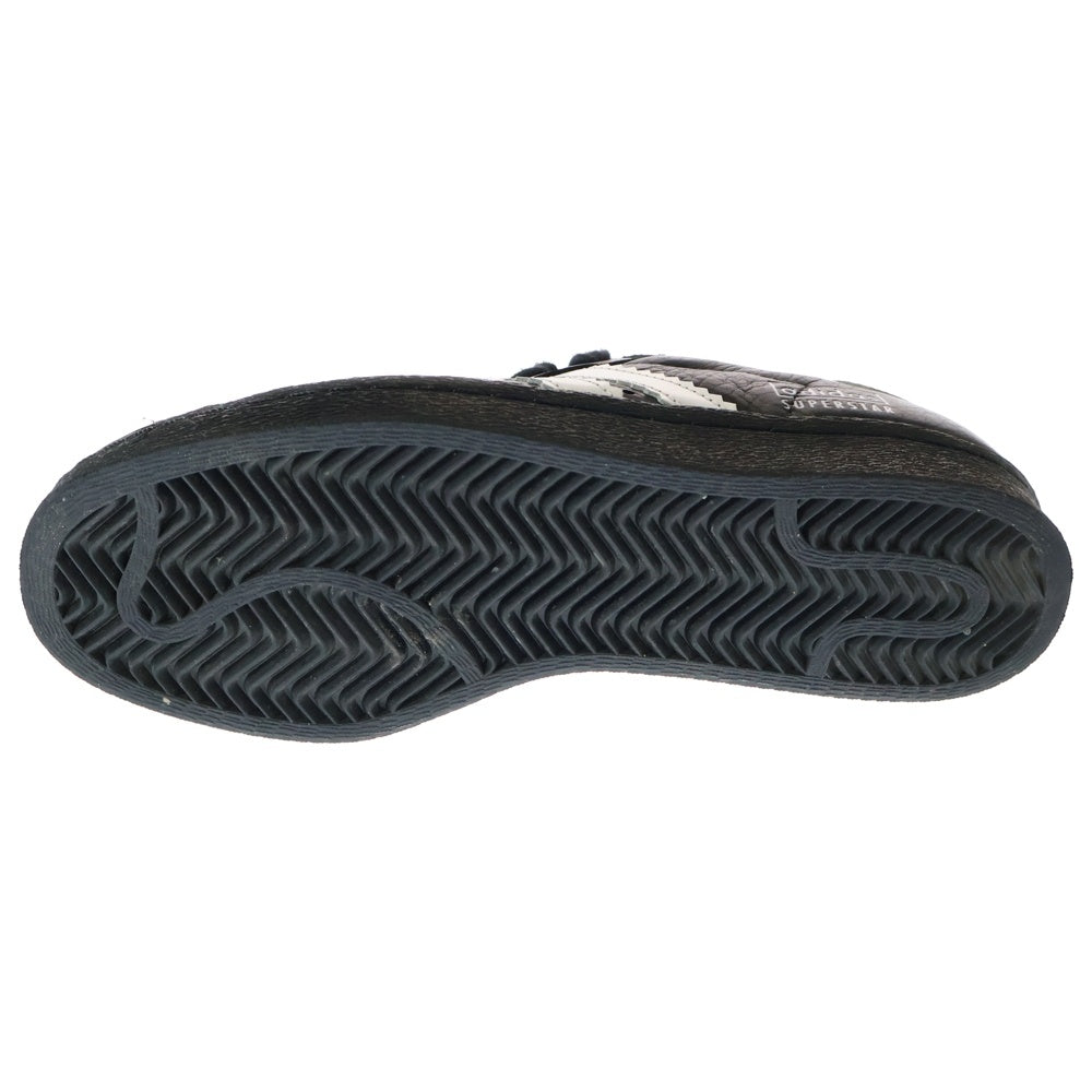 adidas(アディダス) Superstar 80s Enlarged Stripes スーパースター インラージ ストライプ ローカットスニーカー レディース ブラック US5/23cm BD7363