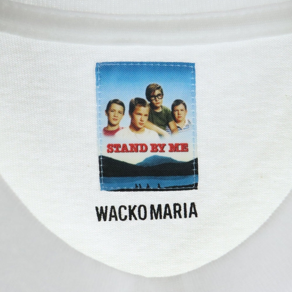 WACKO MARIA(ワコマリア) 25SS STAND BY ME CREW NECK T-SHIRT スタンド バイ ミー クルーネック カットソー 半袖Tシャツ ホワイト SBM-WM-TEE03